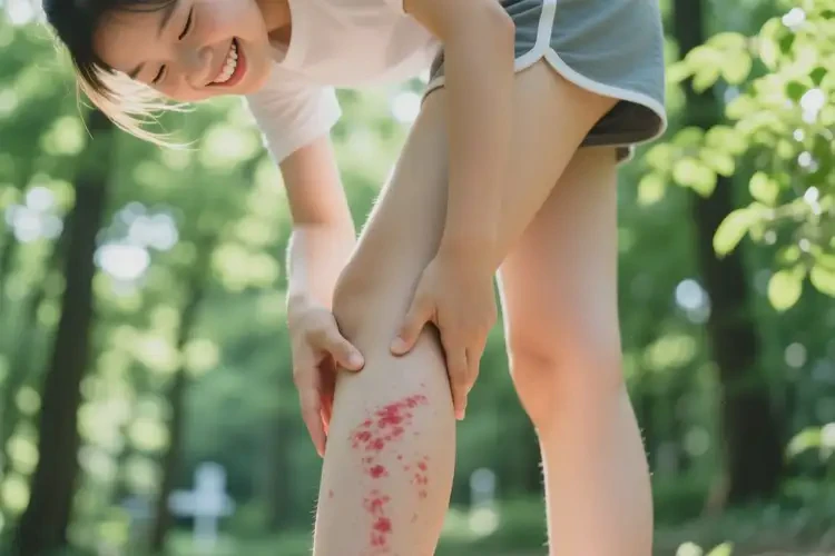 青年人大腿上偶爾長濕疹能徹底自愈嗎(圖3)