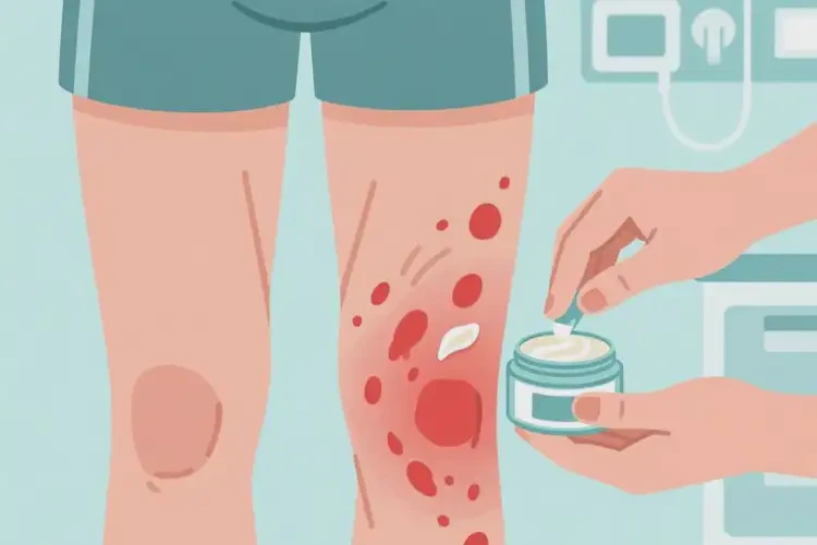 男性大腿出濕疹能夠徹底治愈嗎(圖4)