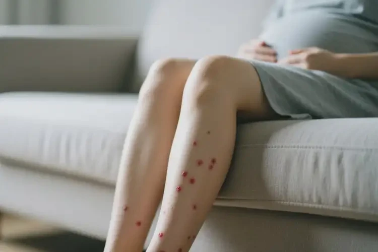 產(chǎn)婦小腿偶爾起濕疹不管它會自己痊愈嗎(圖2)