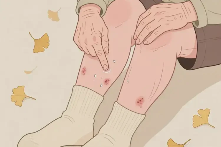 高齡老人小腿經(jīng)常長濕疹不管它會自己自愈嗎(圖3)