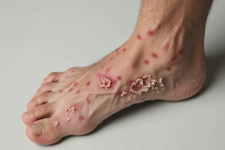 男生脚上经常起湿疹能彻底自愈吗(图2)