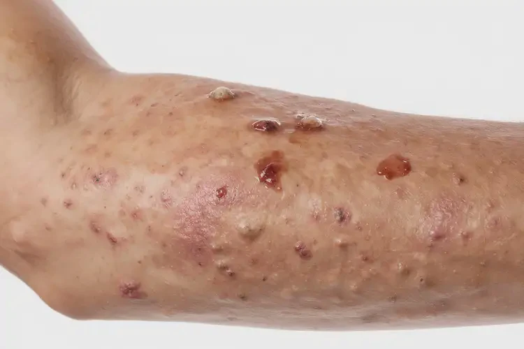 老人脖子长湿疹不管它会自己好吗(图3)