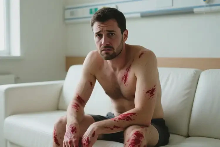 男人全身經(jīng)常起濕疹不管它會自己痊愈嗎(圖3)