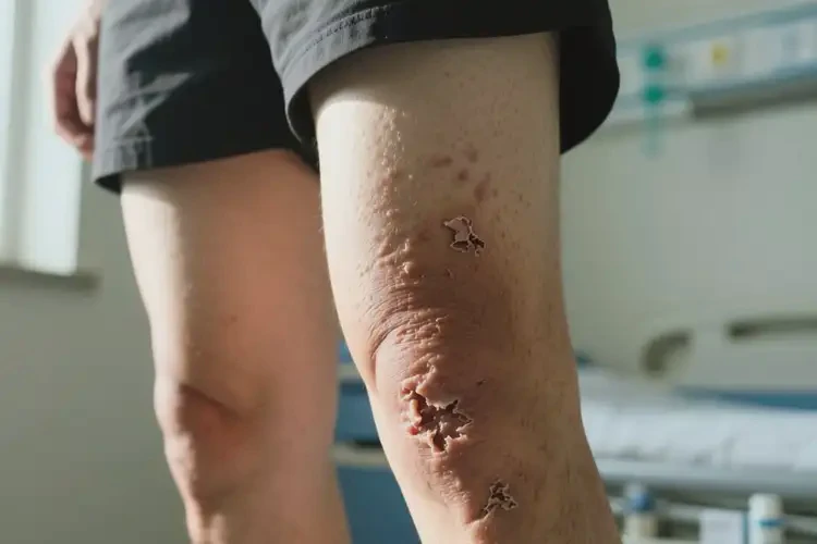 男性大腿上起濕疹不管它會自己自愈嗎(圖3)