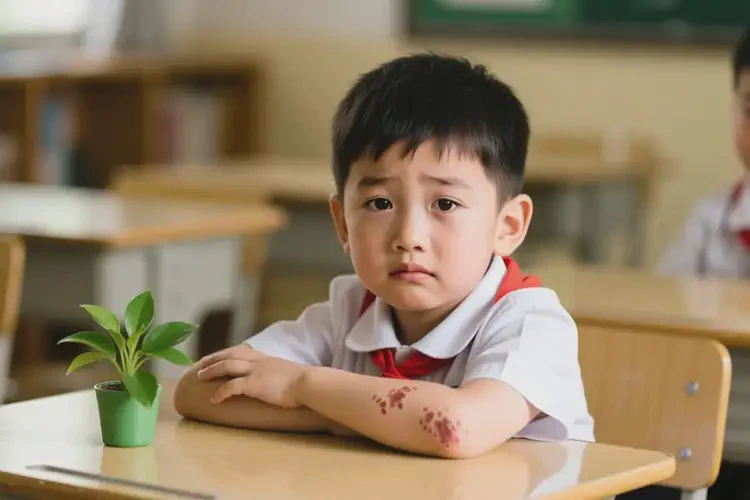 小學(xué)生手臂長(zhǎng)濕疹能不能徹底自愈(圖3)