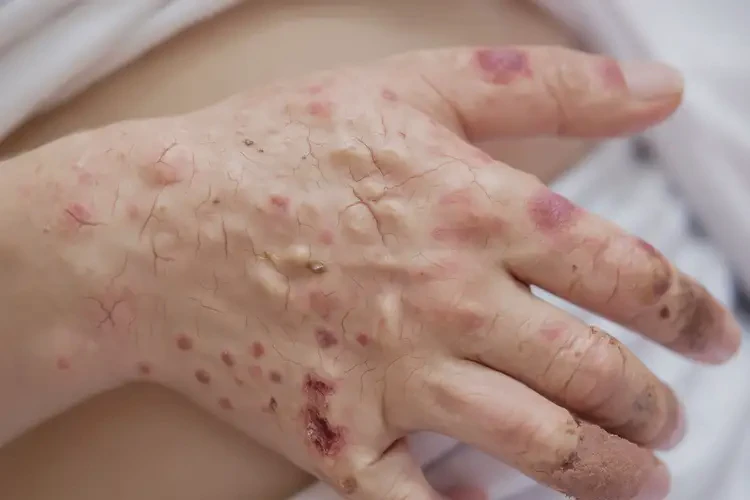 產(chǎn)婦手上有濕疹不管它會(huì)自己好嗎(圖4)