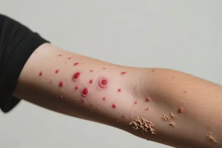 青少年手臂上偶爾長濕疹不管它會自己痊愈嗎(圖3)