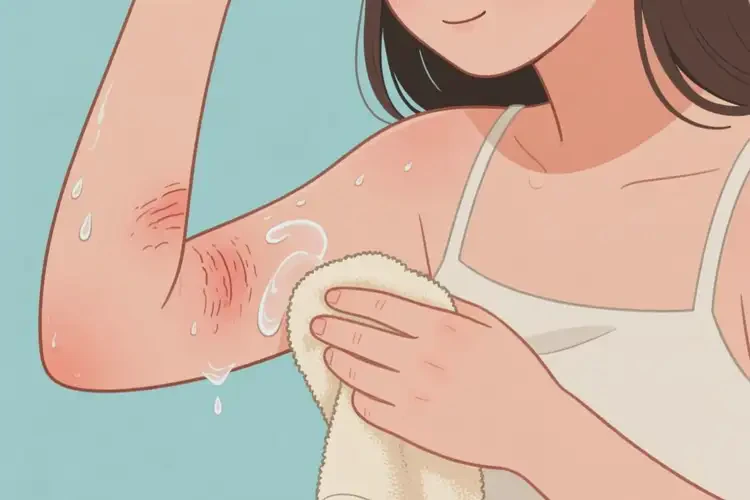 女生手臂上容易起濕疹能徹底自愈嗎(圖2)