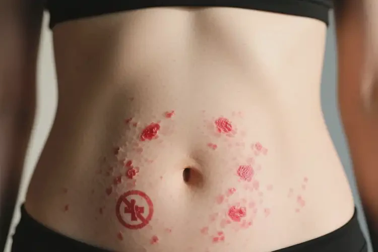 女人肚子上起濕疹能夠徹底治愈嗎(圖3)