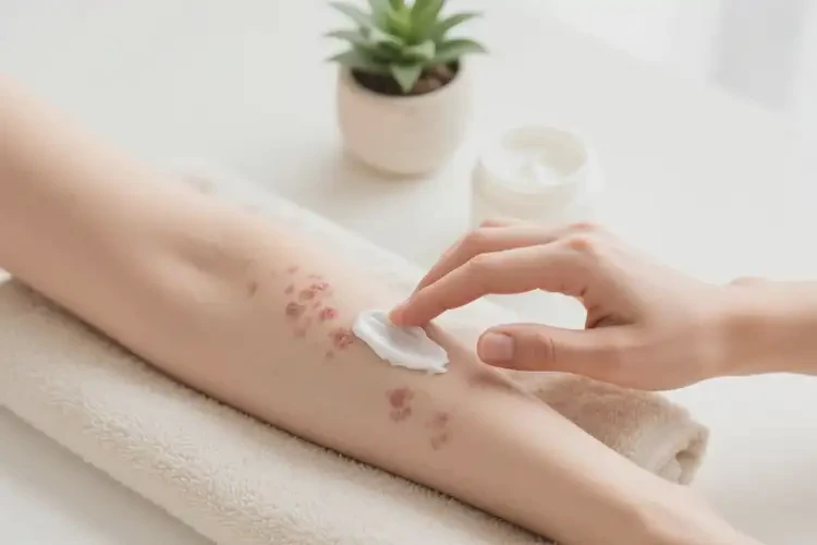 女生手臂上容易起濕疹可以徹底自愈嗎(圖3)