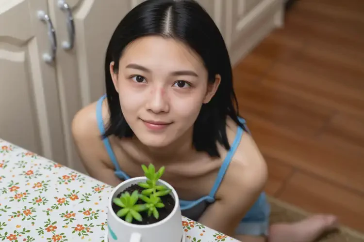 女生面部出現(xiàn)濕疹不管它會(huì)自己好嗎(圖1)