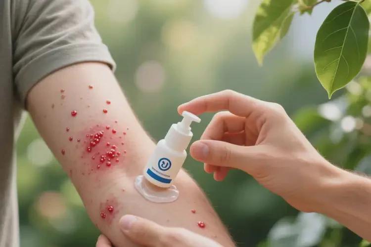 男生手臂容易起濕疹不管它會自己自愈嗎(圖1)