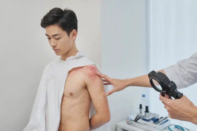 男生屁股上容易起濕疹不管它會自己自愈嗎(圖4)