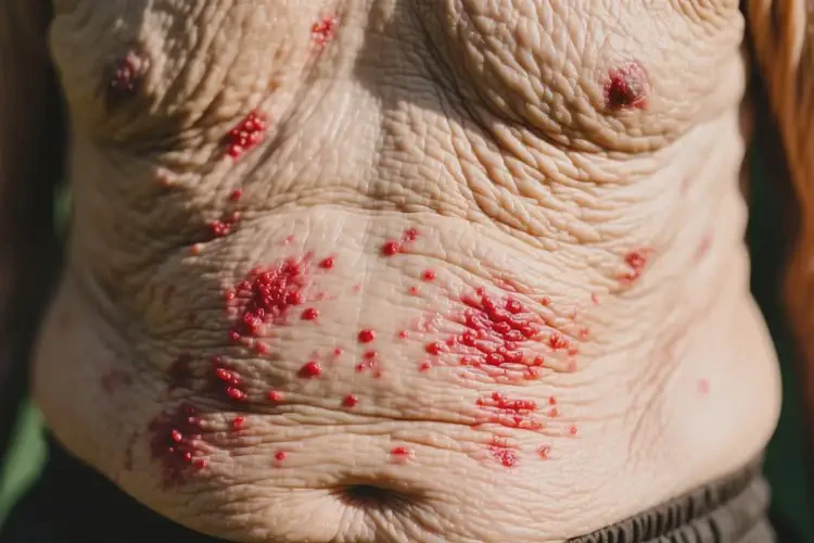 老年人肚子上出濕疹能徹底自愈嗎(圖4)