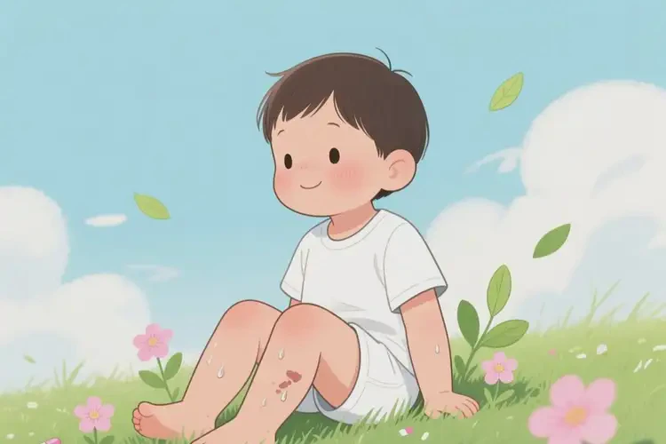 小孩小腿長(zhǎng)濕疹可不可以徹底自愈(圖4)