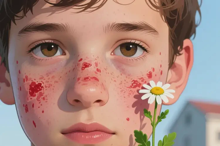 中學(xué)生面部經(jīng)常長(zhǎng)濕疹不管它會(huì)自己痊愈嗎(圖3)