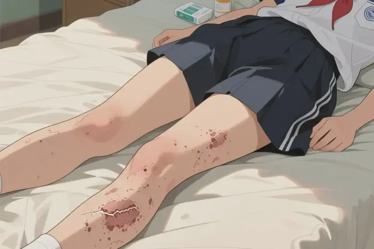 中學(xué)生大腿上起濕疹能靠自己自愈嗎(圖2)