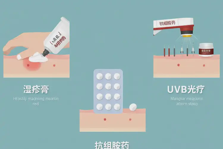 女性脚上经常起湿疹不管它会自己好吗(图2)