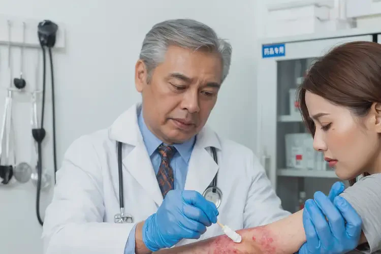 青年人全身有濕疹不管它會(huì)自己自愈嗎(圖3)