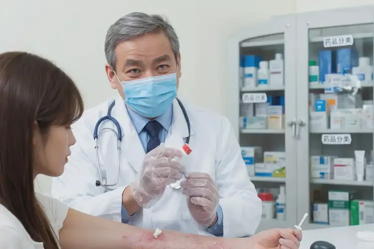 女性手臂上偶爾長(zhǎng)濕疹能夠徹底治愈嗎(圖3)