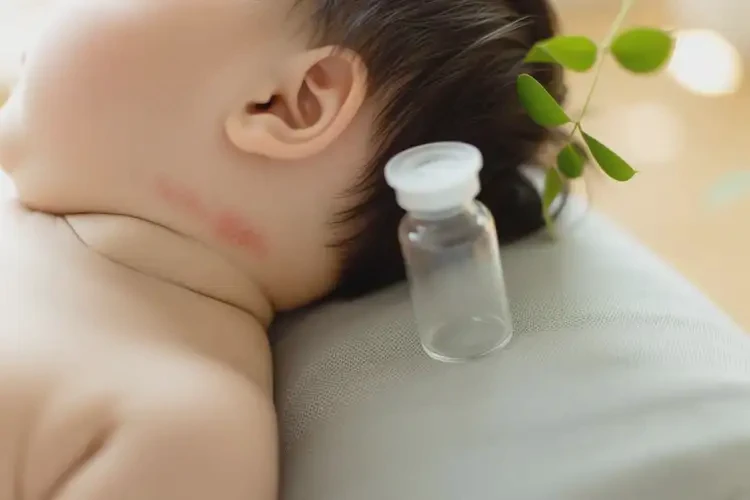 嬰幼兒脖子起濕疹能徹底自愈嗎(圖2)
