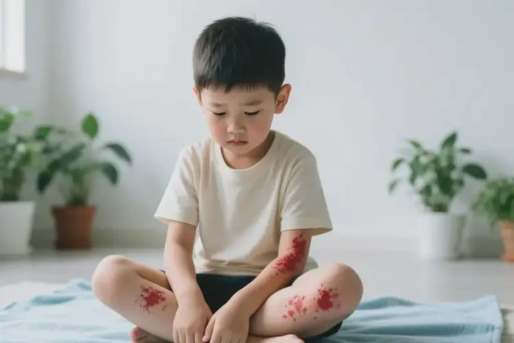 小學(xué)生四肢出濕疹能靠自己自愈嗎(圖4)