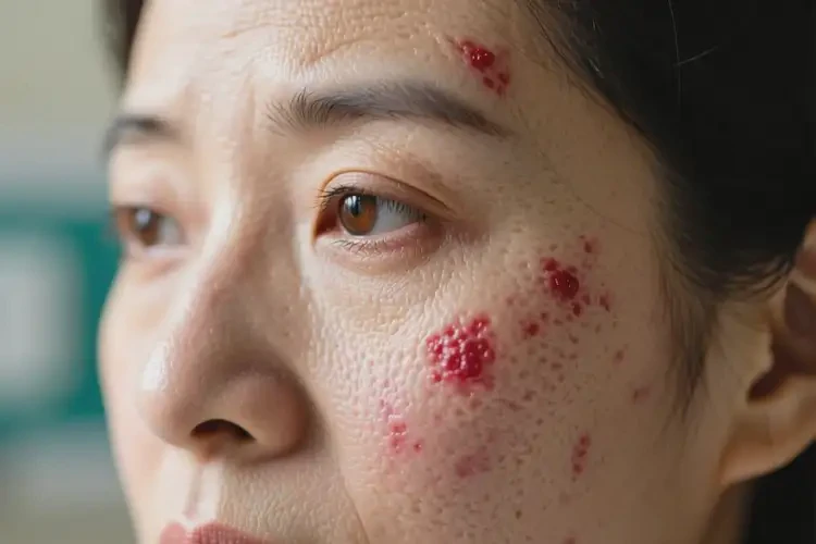 女性面部出濕疹能徹底自愈嗎(圖4)