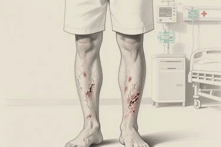 男性小腿上出濕疹可不可以徹底自愈(圖1)