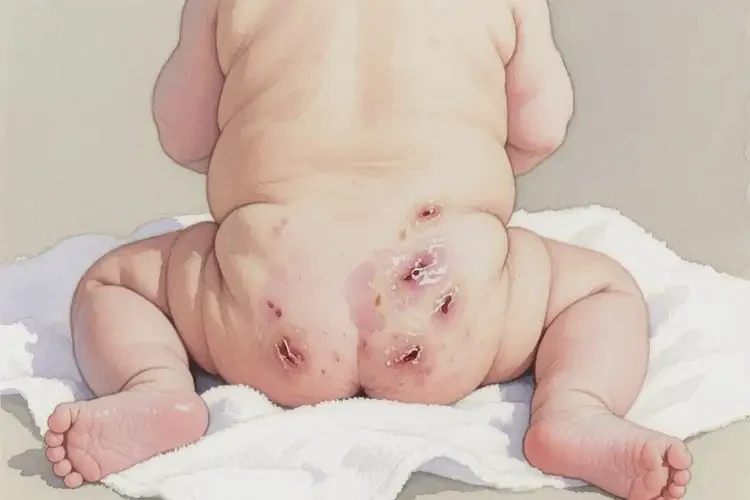 新生兒屁股上出現濕疹不管它會自己痊愈嗎(圖3)