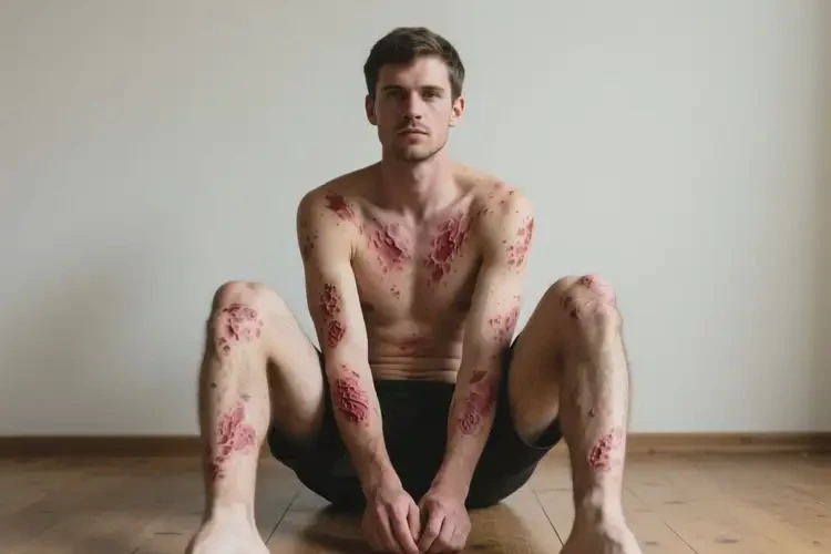 男性全身出濕疹不管它會自己好嗎(圖3)