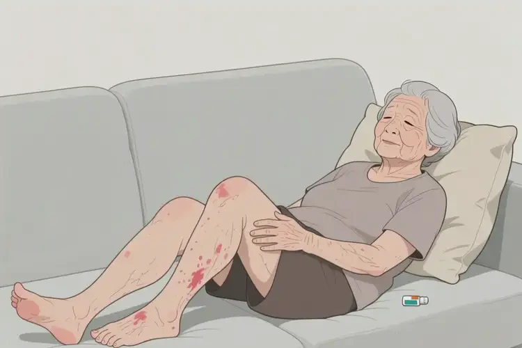 老年人全身容易長濕疹可不可以徹底自愈(圖2)