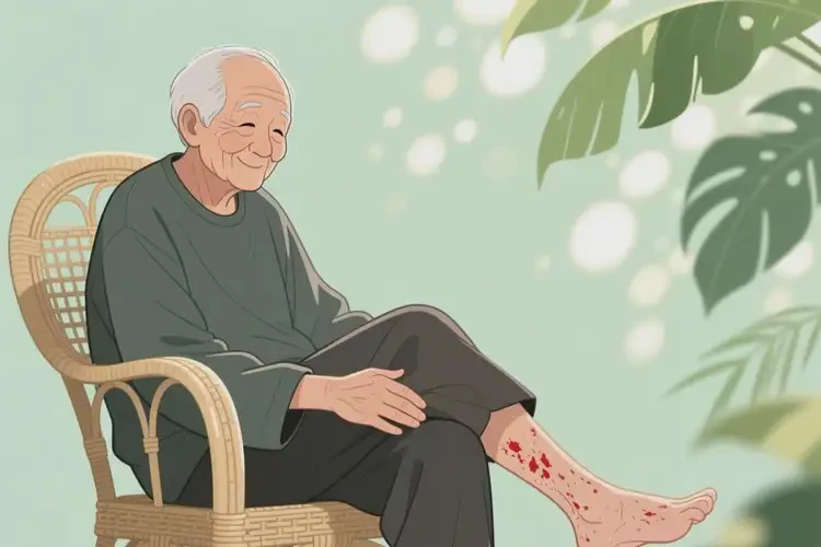 高齡老人小腿經(jīng)常長濕疹不管它會自己自愈嗎(圖4)