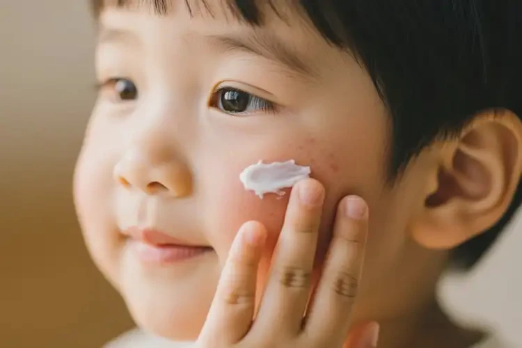 孩子面部長濕疹不管它會自己好嗎(圖3)