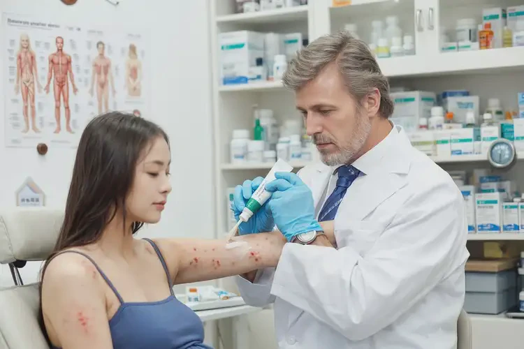 產婦屁股上出現濕疹不管它會自己好嗎(圖3)