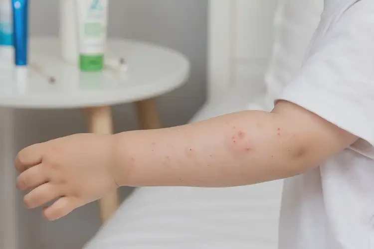 儿童手臂偶尔长湿疹能彻底自愈吗(图4)