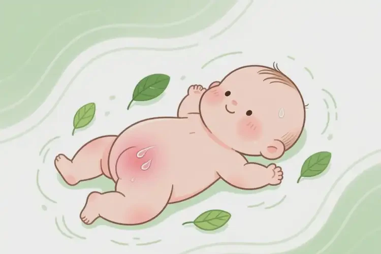 嬰幼兒屁股上容易起濕疹能靠自己自愈嗎(圖1)