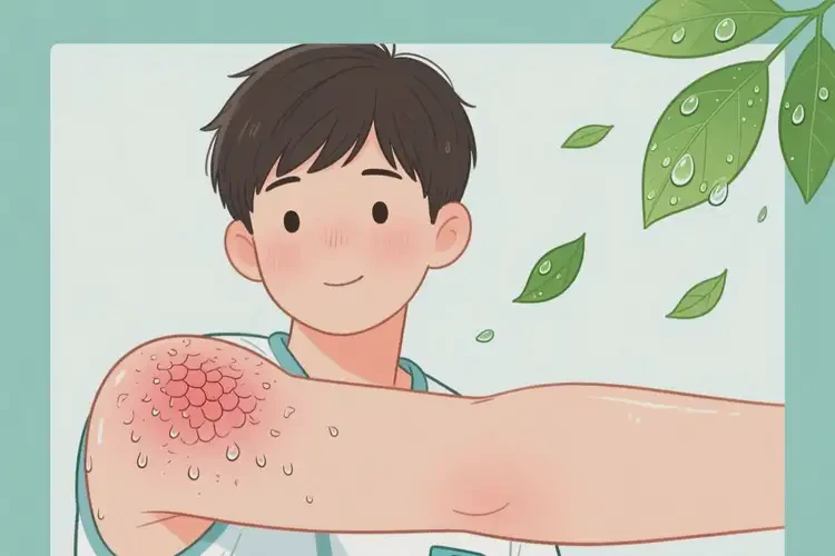 男生身上起湿疹不管它会自己好吗(图2)