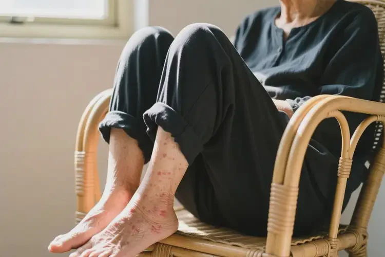 老年人小腿上容易起濕疹能夠徹底治愈嗎(圖4)