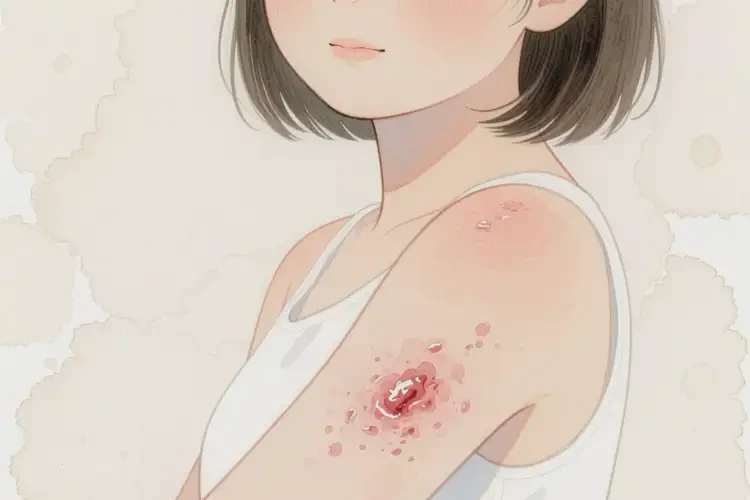 女生手臂偶爾長(zhǎng)濕疹不管它會(huì)自己好嗎(圖3)