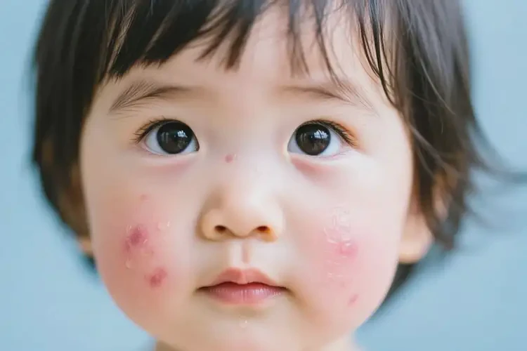 小孩面部容易長濕疹可不可以徹底自愈(圖3)