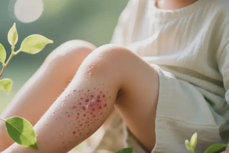 孩子大腿上偶爾起濕疹能徹底自愈嗎(圖4)