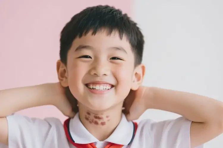 小學(xué)生脖子經(jīng)常起濕疹可以徹底自愈嗎(圖1)