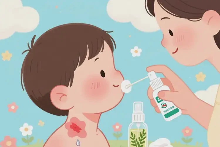 兒童脖子出濕疹能徹底自愈嗎(圖3)