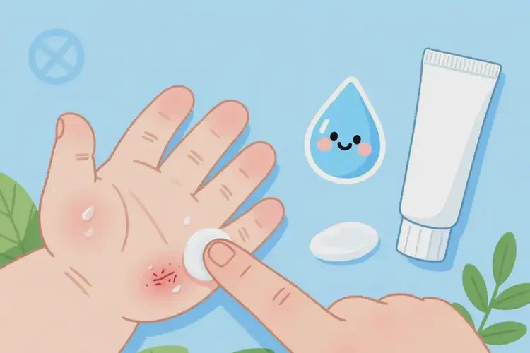 寶寶手上出濕疹能靠自己自愈嗎(圖2)