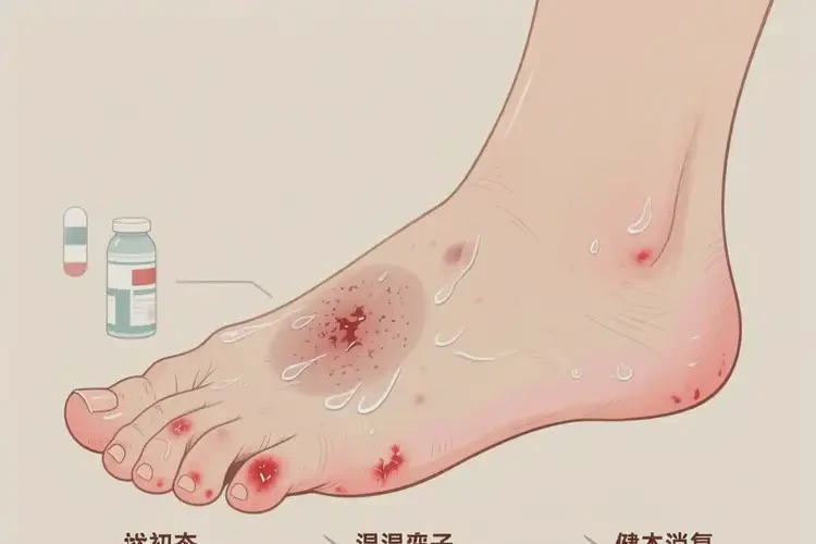 女性脚上经常起湿疹能够彻底治愈吗(图3)