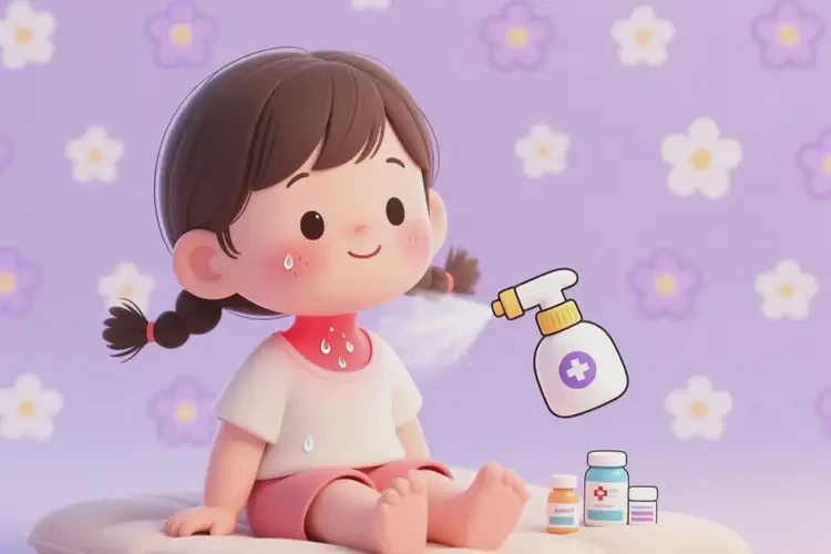 少兒脖子出濕疹能徹底自愈嗎(圖1)