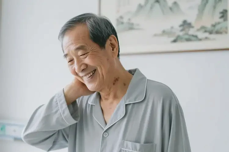 老年人脖子容易長(zhǎng)濕疹可不可以徹底自愈(圖2)