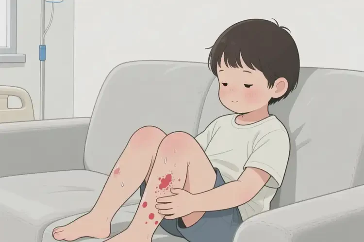 小孩小腿經(jīng)常起濕疹不管它會(huì)自己自愈嗎(圖3)