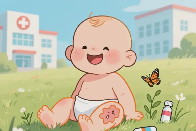 小兒小腿上經(jīng)常起濕疹能徹底自愈嗎(圖2)