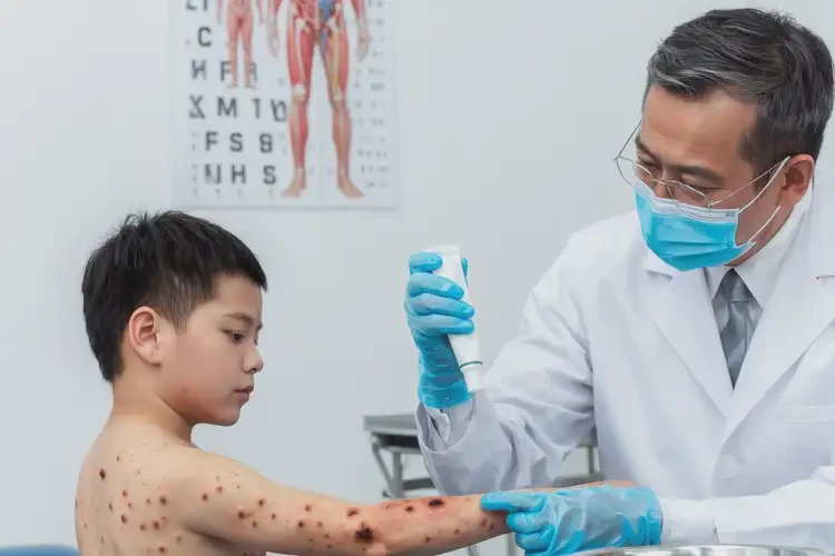 少兒手臂上起濕疹可不可以徹底自愈(圖3)